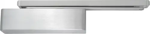 Click Here To Enlarge This Photo Of AR6409B-L-SSS Hoppe Size 2-4 Cam Action Slide Arm Overhead Door Closer with Slimline Cover &lpar;Pull Side&rpar; - Satin Stainless Steel &lpar;50008420&rpar;