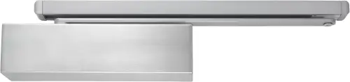 Click Here To Enlarge This Photo Of AR6509B-BX-SSS Hoppe Size 2-5 Cam Action Slide Arm Overhead Door Closer with Square Cover &lpar;Pull Side&rpar; - Satin Stainless Steel &lpar;50008523&rpar;