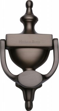 Click Here To Enlarge This Photo Of V910 195-MB Heritage Brass Urn Knocker 7 &frac14;" Matt Bronze Finish