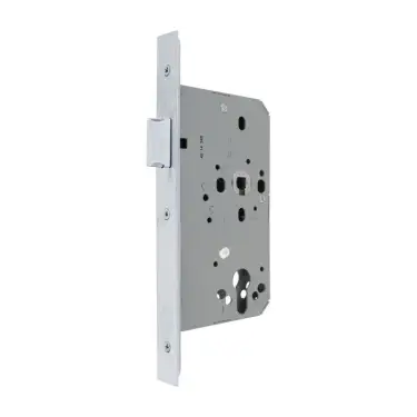 Click Here To Enlarge This Photo Of AR8104-S-60-SSS Hoppe Euro Profile DIN Nightlatch Square Forend&comma; 60mm Backset - Satin Stainless Steel &lpar;87134455&rpar;