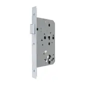 AR8104-S-60-SSS Hoppe Euro Profile DIN Nightlatch Square Forend&comma; 60mm Backset - Satin Stainless Steel &lpar;87134455&rpar;