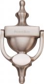 V910 195-SN Heritage Brass Urn Knocker 7 &frac14;" Satin Nickel Finish
