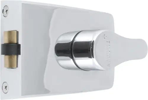 Click Here To Enlarge This Photo Of AR850-PC-PC Hoppe 60mm Standard Roller Bolt Deadlocking Nightlatch - Polished Chrome Case c&sol;w Cylinder &lpar;87108533&rpar;