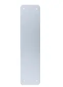AR224A-SAA Hoppe Fingerplate 300mm x 75mm&comma; Radius Corner - Aluminium &lpar;50014894&rpar;