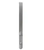 AR326B-R-SSS Hoppe 200mm x 20mm Lever Action Flush Bolt&comma; Radius End - Satin Stainless Steel &lpar;87134462&rpar;