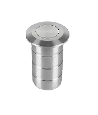 Click Here To Enlarge This Photo Of AR336 Hoppe Dust Excluding Socket - Satin Stainless Steel &lpar;87109998&rpar;