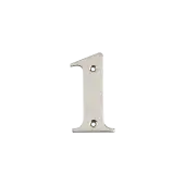 AR740-1-GRA Hoppe 79mm Face Fix Numeral 1 - Graphite Finish &lpar;50022283&rpar;