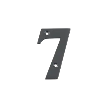Click Here To Enlarge This Photo Of AR740-7-AG Hoppe 79mm Face Fix Numeral 7 - Anthracite Grey Finish &lpar;50022490&rpar;