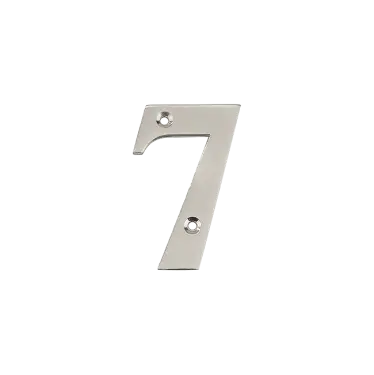 Click Here To Enlarge This Photo Of AR740-7-GRA Hoppe 79mm Face Fix Numeral 7 - Graphite Finish &lpar;50022477&rpar;