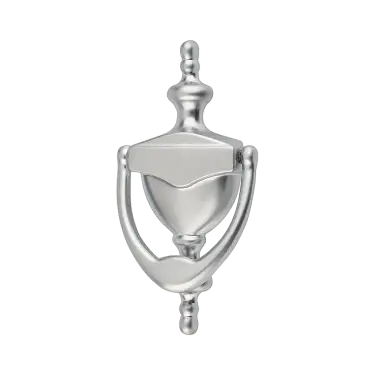 Click Here To Enlarge This Photo Of AR726K-SC Hoppe Traditional Knocker - Satin Chrome &lpar;50022076&rpar;