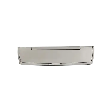 Click Here To Enlarge This Photo Of AR708A-GRA Hoppe 76mm x 310mm Letterplate to suit 44-70mm Thick Doors - Graphite Finish &lpar;50021977&rpar;