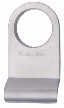 Click Here To Enlarge This Photo Of V930-SC Heritage Brass Round Cylinder Pull Satin Chrome Finish