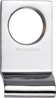 Click Here To Enlarge This Photo Of V933-PC Heritage Brass Square Cylinder Pull Polished Chrome Finish