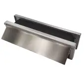 AFTLBFX&sol;30SS Astroflame FX Telescopic Intumescent Letter Box &lpar;30min&rpar; 10 inch Stainless Steel &lpar;Silver Frame&rpar;