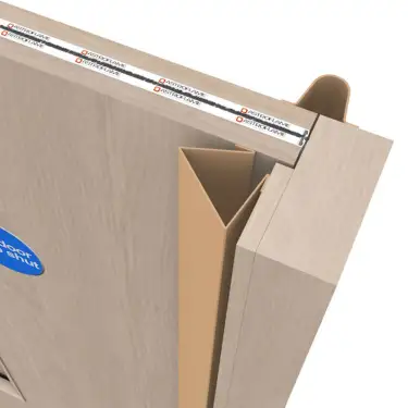 Click Here To Enlarge This Photo Of AFFKBEI Astroflame Commercial 3 Panel Finger Guard &lpar;Front&rpar; Beige 1960mm