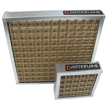 Click Here To Enlarge This Photo Of Astroflame AFFG Intumescent Fire Air Transfer Grilles &lpar;30-60min&rpar;