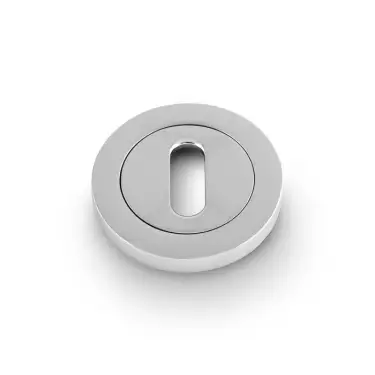 Click Here To Enlarge This Photo Of AW391PC - Alexander & Wilks Concealed Fix Escutcheon Standard Profile -Polished Chrome