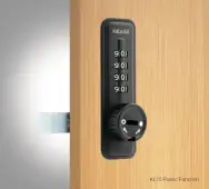 Codelocks KL15 BK PU KitLock Mechanical Digit Combination Lock &lpar;Vertical - Public&rpar; - Black