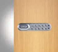 Codelocks KL1000 SG RH KitLock Classic Electronic Locker&sol;Cabinet Lock &lpar;Right Hand&rpar; - Silver