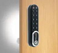 Codelocks KL1000 G3 BC KitLock G3 Electronic Cabinet Lock &lpar;Vertical&rpar; - Black Chrome