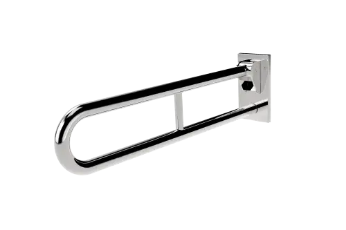 Click Here To Enlarge This Photo Of 105SC&sol;SP Fitzroy of London 800mm Friction Hinged Support Rail &lpar;Stainless Steel&rpar; with Concealed Fixings - Polished