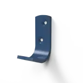 141701&sol;DB Fitzroy of London Single Robe Hook &lpar;Aluminium&rpar; Dark Blue &lpar;RAL 5011&rpar;