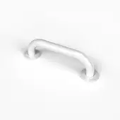 210130&sol;WH Fitzroy of London 305mm x 35mm &lpar;dia&rpar; Stainless Steel Grab Rail with Concealed Fixings - White &lpar;RAL 9016&rpar;
