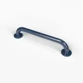 210145&sol;DB Fitzroy of London 455mm x 35mm &lpar;dia&rpar; Stainless Steel Grab Rail with Concealed Fixings - Dark Blue &lpar;RAL 5011&rpar;