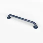 210160&sol;DB Fitzroy of London 600mm x 35mm &lpar;dia&rpar; Stainless Steel Grab Rail with Concealed Fixings - Dark Blue &lpar;RAL 5011&rpar;
