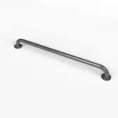 210190&sol;GY Fitzroy of London 900mm x 35mm &lpar;dia&rpar; Stainless Steel Grab Rail with Concealed Fixings - Grey &lpar;RAL 7005&rpar;