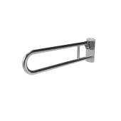 211880&sol;SS Fitzroy of London 800mm Lift and Lock Hinged Support Rail &lpar;Stainless Steel&rpar; with Exposed Fixings - Satin