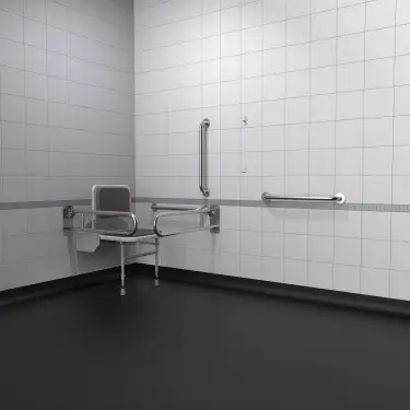 Click Here To Enlarge This Photo Of 230401&sol;SS Fitzroy of London Doc M Changing Room Pack &lpar;Stainless Steel&rpar; with Concealed Fixings - Satin