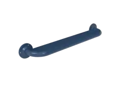 240060&sol;DB Fitzroy of London 600mm x 32mm &lpar;dia&rpar; Anti Ligature Grab Rail &lpar;Stainless Steel&rpar; with Exposed Fixings - Dark Blue &lpar;RAL 5011&rpar;