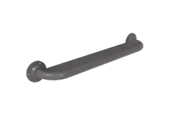 240060&sol;GY Fitzroy of London 600mm x 32mm &lpar;dia&rpar; Anti Ligature Grab Rail &lpar;Stainless Steel&rpar; with Exposed Fixings - Grey &lpar;RAL 7005&rpar;