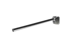 310480&sol;SP Fitzroy of London 800mm Contemporary Single Arm Friction Hinged Support Rail &lpar;Stainless Steel&rpar; with Exposed Fixings - Polished