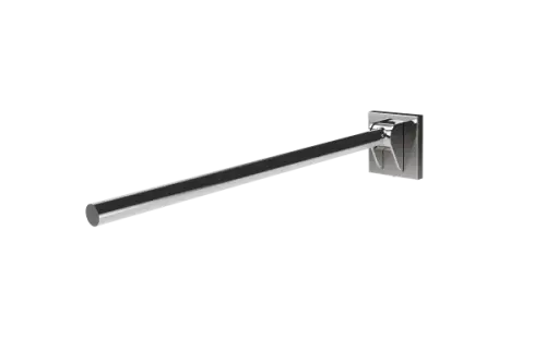 Click Here To Enlarge This Photo Of 310480C&sol;SP Fitzroy of London 800mm Contemporary Single Arm Friction Hinged Support Rail &lpar;Stainless Steel&rpar; with Concealed Fixings - Polished