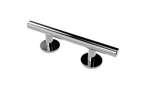 Click Here To Enlarge This Photo Of 311435&sol;SP Fitzroy of London 355mm Luxury Straight Grab Rail &lpar;Stainless Steel&rpar; with Concealed Fixings - Polished