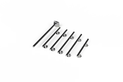 Click Here To Enlarge This Photo Of 320005&sol;SP Fitzroy of London Luxury &lpar;Rail Only&rpar; Doc M Toilet Pack &lpar;Stainless Steel&rpar; - Polished