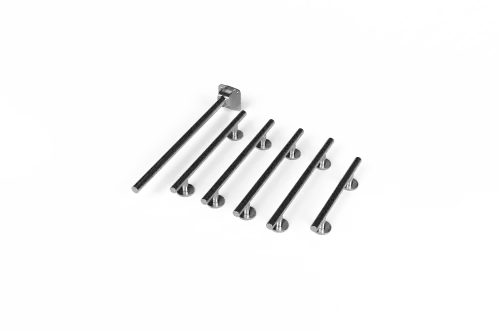 Click Here To Enlarge This Photo Of 320005&sol;SS Fitzroy of London Luxury &lpar;Rail Only&rpar; Doc M Toilet Pack &lpar;Stainless Steel&rpar; - Satin