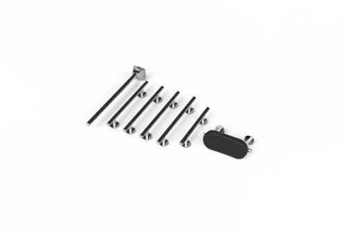 Click Here To Enlarge This Photo Of 320006&sol;SP Fitzroy of London Luxury &lpar;Rail Only&rpar; Doc M Toilet Pack &lpar;Stainless Steel&rpar; with Back Rest - Polished
