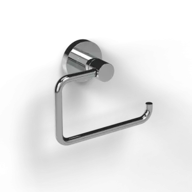 Click Here To Enlarge This Photo Of 343004&sol;CP Fitzroy of London Hinged Toilet Roll Holder - Polished Chrome