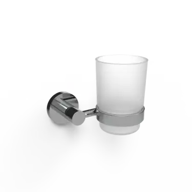 Click Here To Enlarge This Photo Of 343006&sol;CP Fitzroy of London Tumbler Holder &lpar;Including Tumbler&rpar; - Polished Chrome