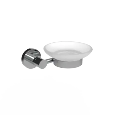 Click Here To Enlarge This Photo Of 343008&sol;CP Fitzroy of London Soap Dish Holder &lpar;Including Dish&rpar; - Polished Chrome