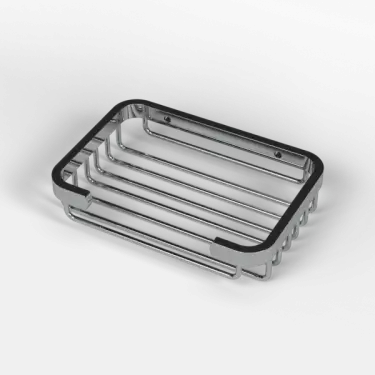 Click Here To Enlarge This Photo Of 343013&sol;CP Fitzroy of London Shower Basket - Polished Chrome