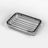 343013&sol;CP Fitzroy of London Shower Basket - Polished Chrome