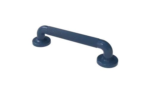Click Here To Enlarge This Photo Of PFGB-12&sol;DB Fitzroy of London 300mm x 36mm &lpar;dia&rpar; Plastic Fluted Grab Rail with Concealed Fixings - Dark Blue &lpar;RAL 5011&rpar;