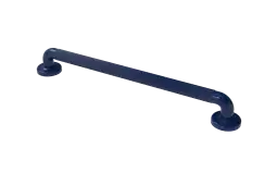 PFGB-24&sol;EB Fitzroy of London 600mm x 36mm &lpar;dia&rpar; Plastic Fluted Grab Rail with Concealed Fixings - Electric Blue &lpar;RAL 5002&rpar;
