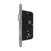 AR910-R-60-SSS Hoppe Arrone DIN Mortice Sashlock Case Radius Forend &lpar;60mm Backset&rpar; - Satin Stainless Steel &lpar;87107856&rpar;