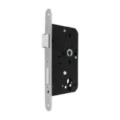 AR910-R-60-PSS Hoppe Arrone DIN Mortice Sashlock Case Radius Forend &lpar;60mm Backset&rpar; - Polished Stainless Steel &lpar;87107857&rpar;