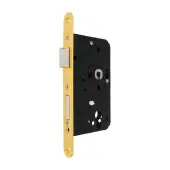 AR910-R-60-PB Hoppe Arrone DIN Mortice Sashlock Case Radius Forend &lpar;60mm Backset&rpar; - Polished Brass &lpar;87107858&rpar;